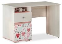 Стол письменный Малибу,древесина коричневая светлая ясень. Фото №1