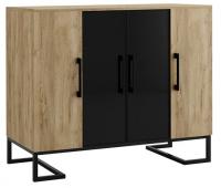 Тумба под оргтехнику Loft Дуб Натур