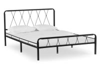 Кровать Иоханна 18 140х200 черная Кровать Иоханна 18 140х200 черная. Фото №1