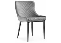 Стул Teo light gray / black фото Стул Teo light gray / black