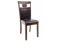 Стул деревянный Luiza dirty oak / dark brown. Фото №1