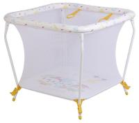 Манеж Polini Kids Малышарики Солнечный день, белый