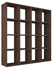 Стеллаж Polini Home Smart, коричневый. Фото