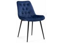 Стул Гояр темно-синий / черный глянец фото Стул Гояр темно-синий / черный глянец