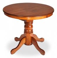 Стол NAVARRESE (mod. E-R36R+12AV NMO-2A) дерево гевея/мдф, 90+30х76см, rustic oak (дуб). Фото №1