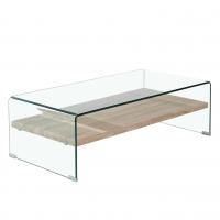 Журнальный стол DUPEN CT-225 Прозрачный фото Журнальный стол DUPEN CT-225 Прозрачный. Фото №1