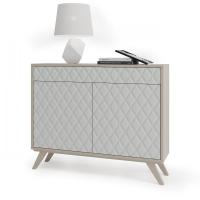 Узкая тумба NORA 3001.6 Arena mate/Gris