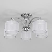 Потолочная люстра Eurosvet Fabiola 60109/5 хром. Фото №1