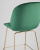 Стул барный Beetle со спинкой изумрудный. Фото №8