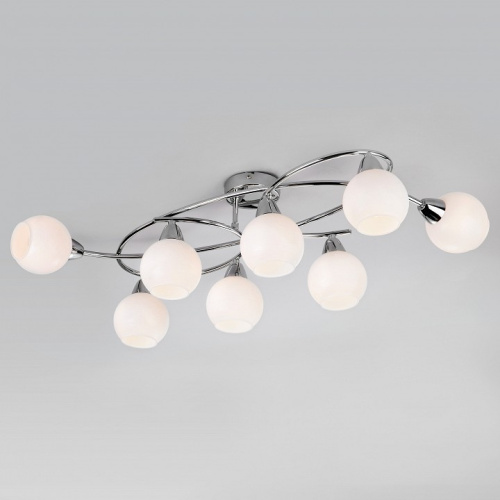 Потолочная люстра Eurosvet Whitney 30133/8 хром. Фото №1