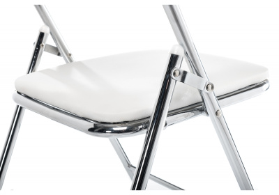 Стул Fold раскладной белый. Фото №5