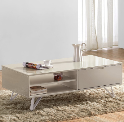 Стол журнальный ESF J16102 wk-88 кремовый. Фото