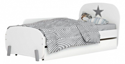Ограничитель для кровати Polini kids Mirum 1910, белый. Фото