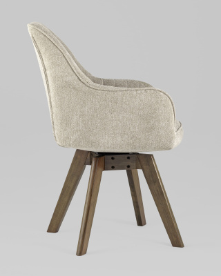 Стул вращающийся MANS латте 2 шт.. Фото