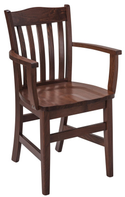 Стул Гессер с подлокотниками, орех фото Стул Гессер с подлокотниками, орех. Фото №2