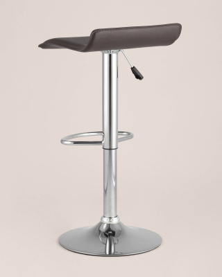 Стул барный Хай-Тек коричневый. Фото №5