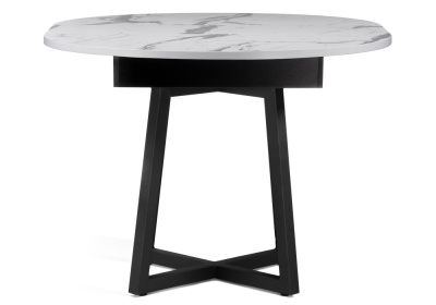 Стол деревянный Регна черный / белый. Фото №4