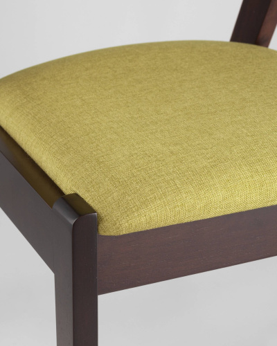 Стул обеденный VIVA оливковый 2 шт.. Фото №10