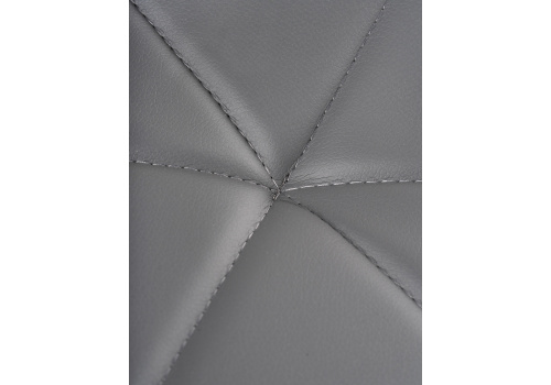 Стул Вальд экокожа серый / серый глянец фото Стул Вальд экокожа серый / серый глянец. Фото №6