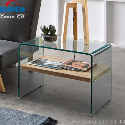 Тумба прикроватная DUPEN М-130 прозрачная. Фото №3