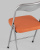 Стул складной ДЖОН металлик, оранжевый фото Стул складной ДЖОН металлик, оранжевый. Фото №9