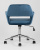 Кресло офисное Ross велюр синий фото Кресло офисное Ross велюр синий. Фото №7