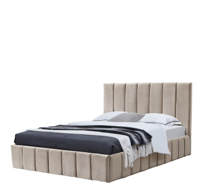 Кровать 8855 бежевая (1400X2000) фото Кровать 8855 бежевая (1400X2000). Фото №2