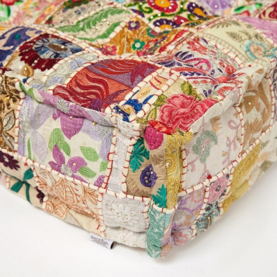 Модуль мягкий Secret De Maison FANCY(mod. MA-107) cotton patchwork, 80х80х20см, этнический Patchwork фото Модуль мягкий Secret De Maison FANCY(mod. MA-107) cotton patchwork, 80х80х20см, этнический Patchwork. Фото №2