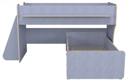 Кровать двухъярусная Р444, голубой. Фото №3