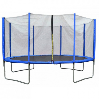 Батут AL-out360 3600 мм, серый, синий. Фото