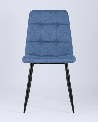 Стул Вольт рогожка синий. Фото