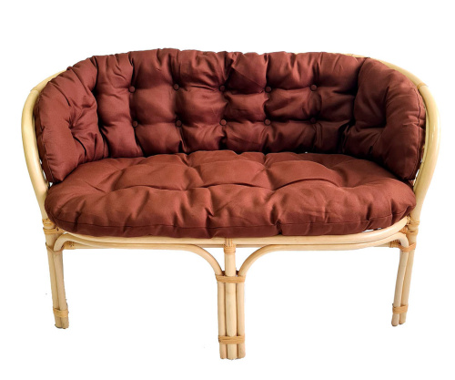 Диван Багама с полной коричневой подушкой. Фото №4