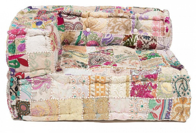 Модуль мягкий угловой  Secret De Maison FANCY (mod. 10203) cotton patchwork, 80х80х43см, этнический Patchwork фото Модуль мягкий угловой  Secret De Maison FANCY (mod. 10203) cotton patchwork, 80х80х43см, этнический Patchwork. Фото №2