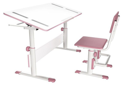 Стол учебный Polini Kids City D2, белый. Фото №4