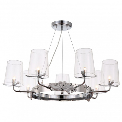 Подвесная люстра Maytoni Landmark MOD040PL-07CH. Фото