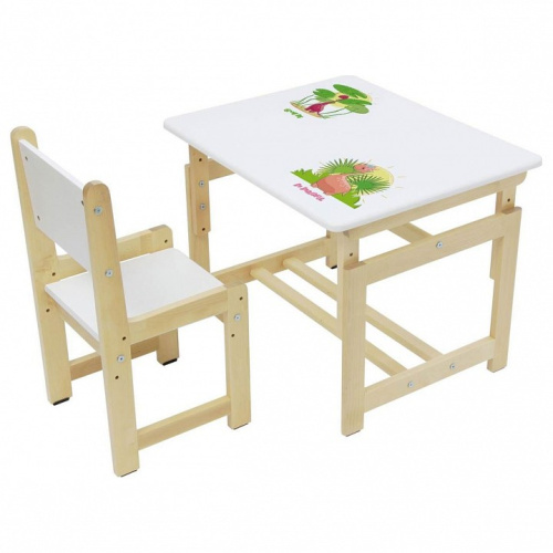 Набор учебный Polini kids Eco 400 SM, белый. Фото №3