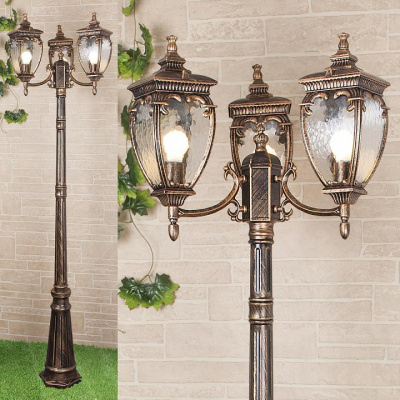 Фонарный столб Elektrostandard Andromeda F/3 a028000 фото Фонарный столб Elektrostandard Andromeda F/3 a028000. Фото №2