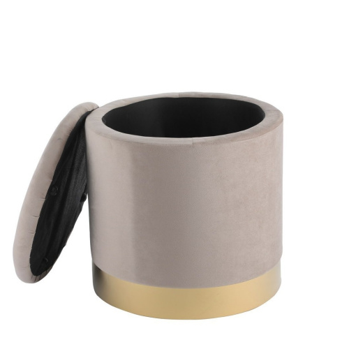 Пуф FS-006-40 темно бежевый. Фото №3