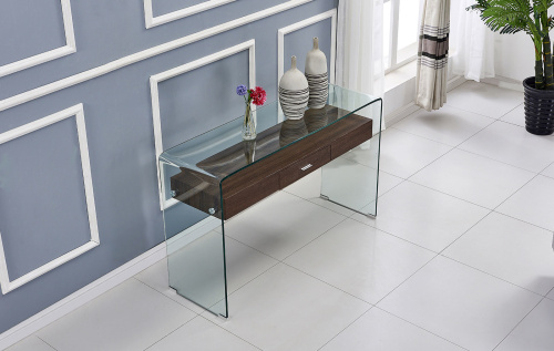 Консоль F-GW709 прозрачный/коричневый. Фото №15