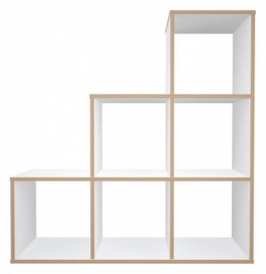 Стеллаж Polini Home Smart, белый. Фото