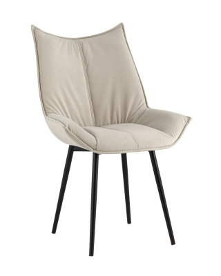 Стул Осло велюр бежевый. Фото