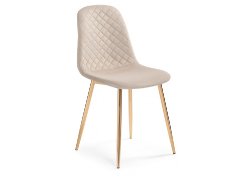 Стул Dabl latte / gold. Фото №1