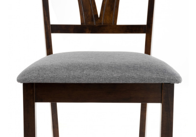 Стул деревянный Star dirty oak / light grey. Фото