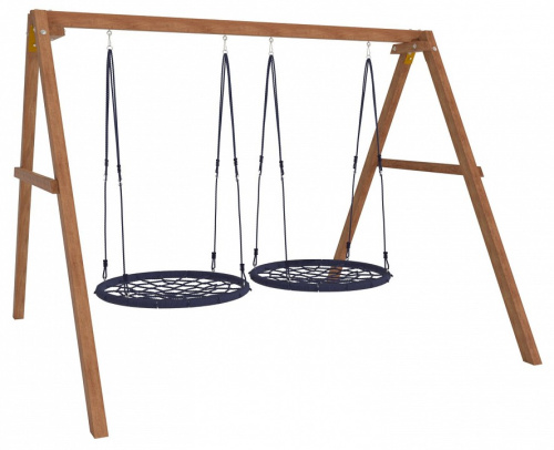 Качели детские Р911-29, коричневый. Фото №1