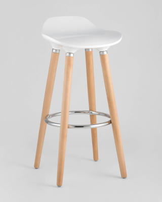 Стул барный Модерн белый фото Стул барный Модерн белый. Фото №3