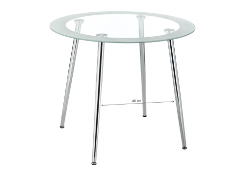 Стол стеклянный Vasko белый. Фото №8