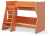 Кровать двухъярусная Р434 Капризун 3, оранжевый. Фото №4