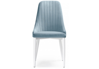 Стул Kora light blue / white фото Стул Kora light blue / white. Фото №2