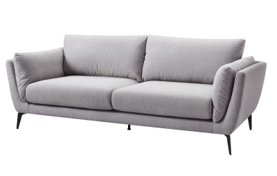 Диван 3-х местный Amsterdam 5176 Серый Никель (NICKEL). Фото №4