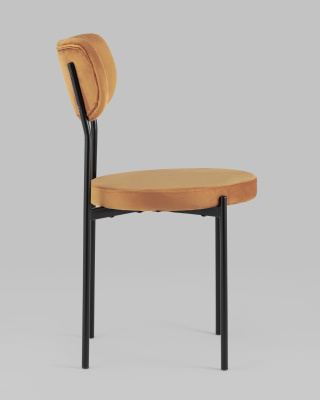 Стул Барбара велюр терракотовый. Фото №4